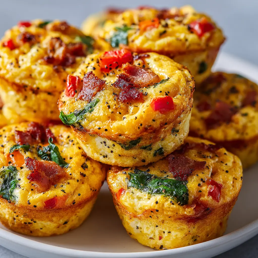 Make-Ahead Egg Muffins With Bacon and Cheddar