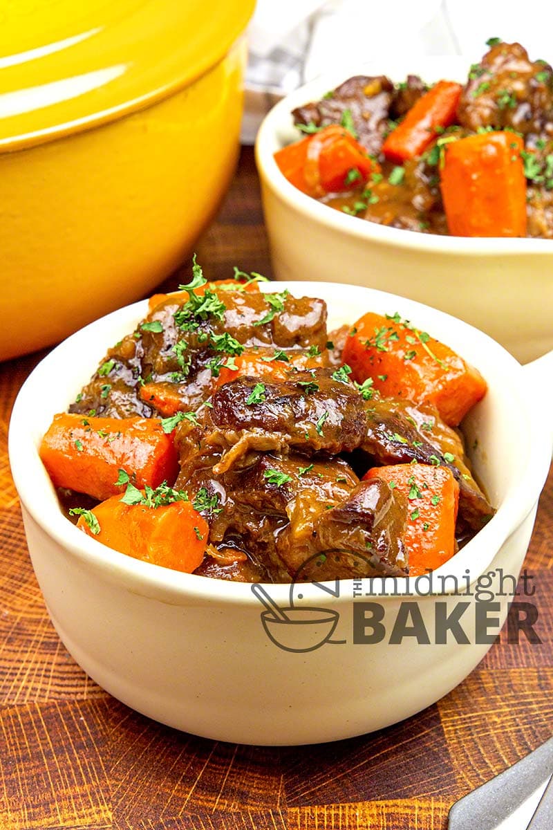 Anthony Bourdain’s Beef Bourguignon with Rich Onion-Thickened Sauce