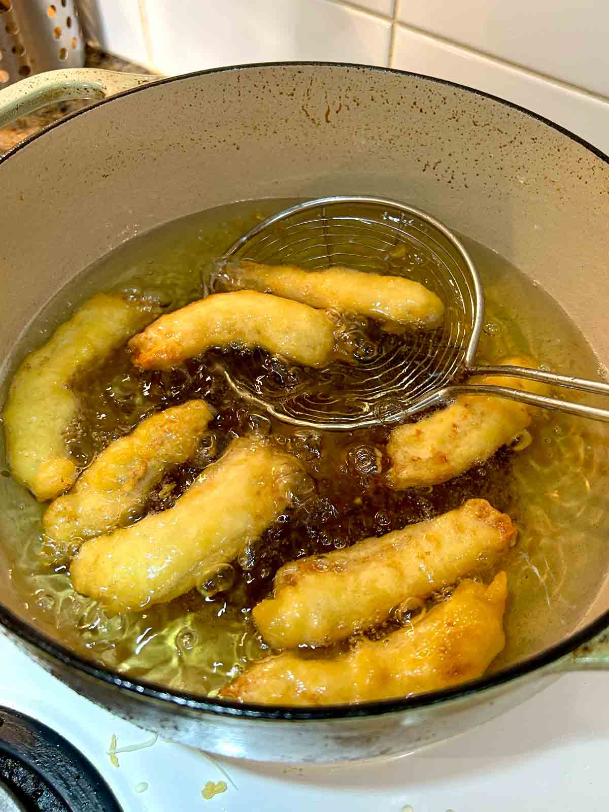 Chinese Chicken Fingers With Puffy Crispy Batter