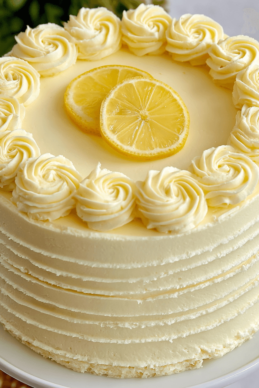 Lemon Cheesecake Layer Cake with Tangy Cream Cheese Frosting