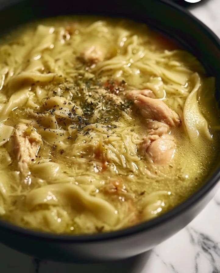Homemade Chicken Noodle Soup: A Comforting Bowl of Fresh Ingredients