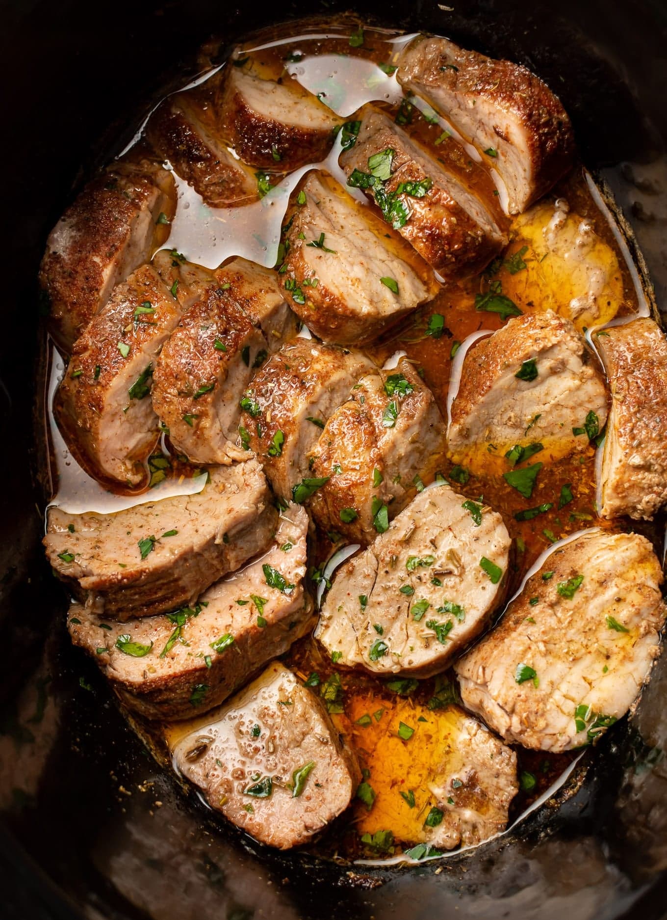 Crockpot Pork Tenderloin with Smoky Brown Sugar Spice Rub